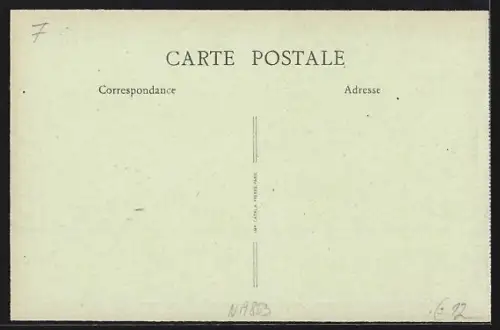 AK Reims, En ruines, La Rue Saint-Nicaise