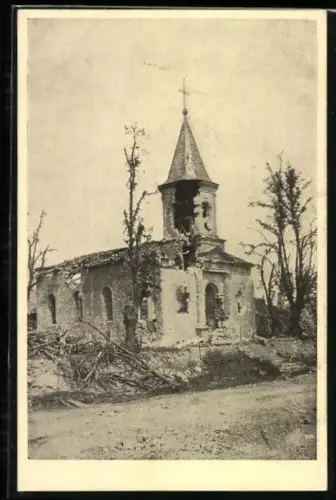 AK Bezonvaux, Kirche des Ortes