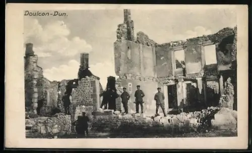 AK Doulcon-Dun, Une maison détruite