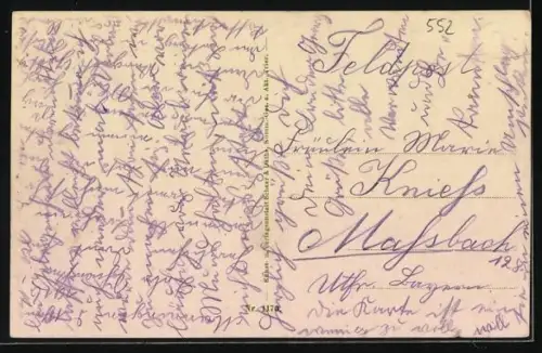 AK Montfaucon, Zerstörte Häuser