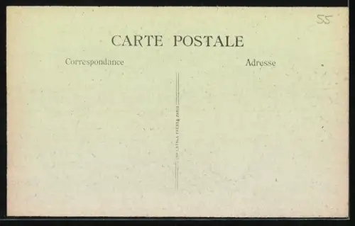 AK Verdun, Le Pont Sainte-Croix et le Cercle des Officiers