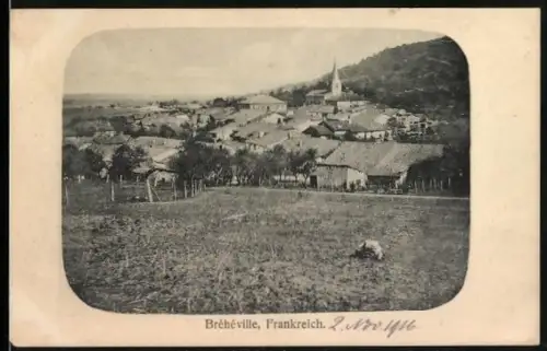 AK Bréhéville, Vue générale