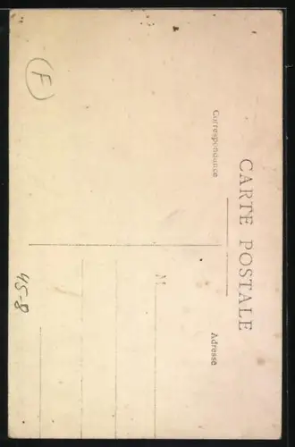 Foto-AK Tennisspieler mit Schläger in der Hand