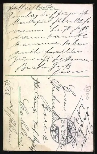 AK Köln, der kölnische Zappjung, kölnische Spezialität, Mann mit gezapftem Bier in der Hand