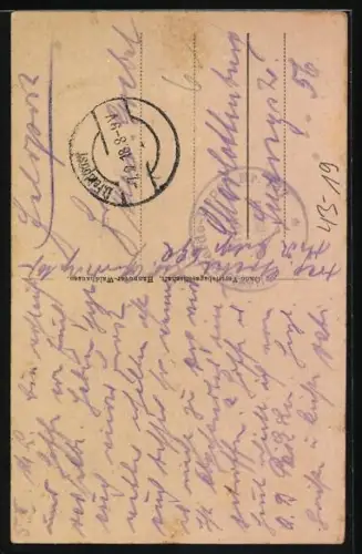 AK Landstreicher bittet um Almosen