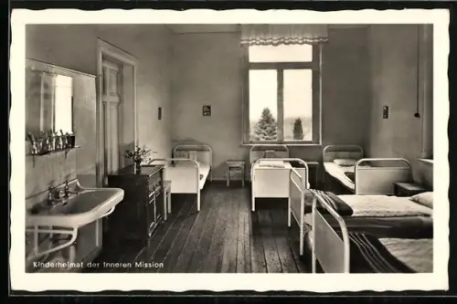 AK Bad Harzburg, Kinderheimat der Inneren Mission, Schlafsaal