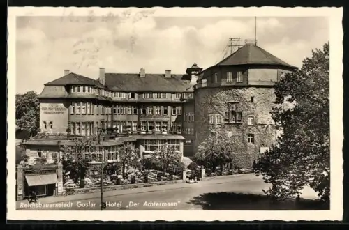 AK Goslar, Hotel Der Achtermann, Inh. Heinrich Pieper