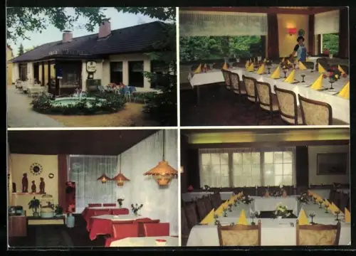 AK Hamburg-Harburg, Restaurant Wald-Café Kilb, Vahrenwinkelweg 7