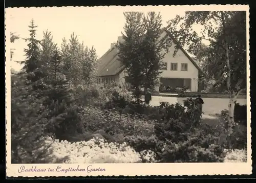 AK Berlin, Tiergarten, Parkhaus im Englischen Garten
