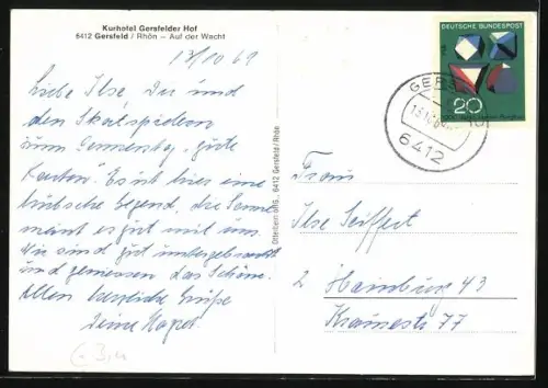 AK Gersfeld /Rhön, Auf der Wacht