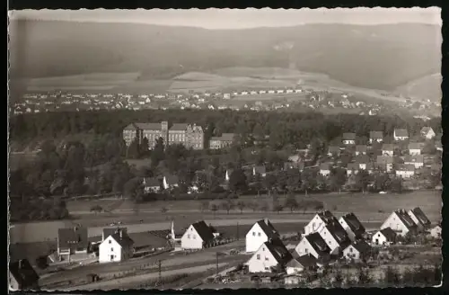 AK Oeventrop, Totalansicht aus der Vogelschau
