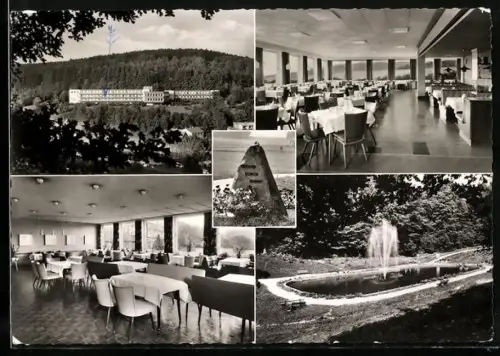 AK Gras-Ellenbach /Odw., Heinrich-Glücklich-Haus der Europäischen Gesellschaft für Kur- und Erholungshäuser für Handel