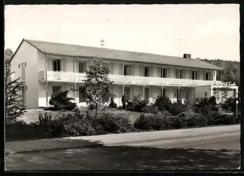 AK Bad Salzhausen / Obh., Hotel-Kurpension Sachs