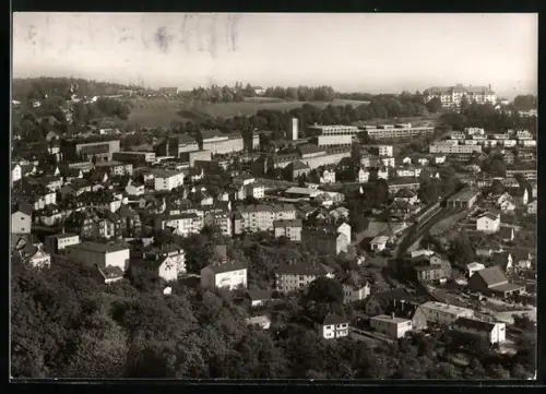 AK Königstein im Taunus, Ortsansicht aus der Vogelschau
