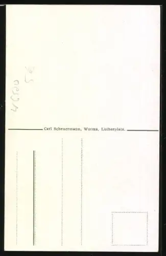 AK Worms, Hagendenkmal im Ort