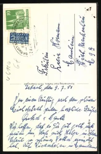 AK Michelstadt i. Odw., Blick auf das Stadion