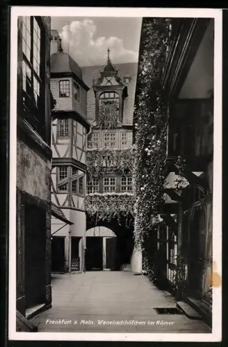 AK Alt-Frankfurt, Wanebachhöfen im Römer