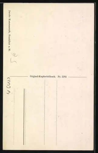 AK Alt-Frankfurt, Blick in die Goldhutgasse