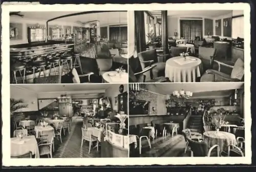 AK Korbach, Café Kirchhoff und Palmen-Bar