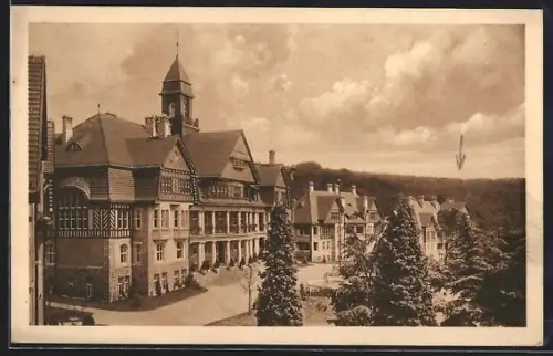 AK Falkenstein i. T., Blick zum Obertaunusheim