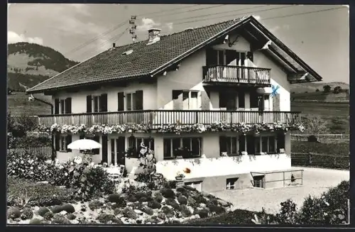 AK Fischen b. Oberstdorf, Hotel Haus Jehle, Achweg 9