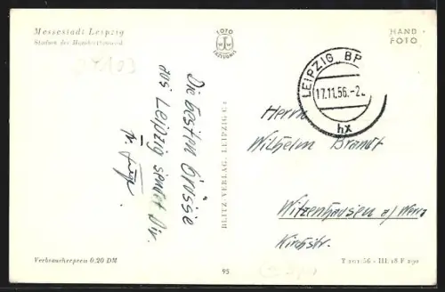 AK Leipzig, Zeremonie im Stadion der Hunderttausend