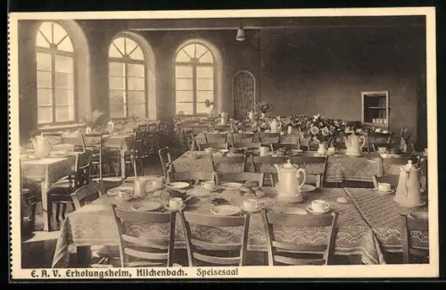 AK Hilchenbach, E.A.V. Erholungsheim, Speisesaal