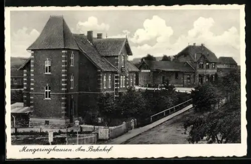 AK Mengeringhausen, Blick auf den Bahnhof