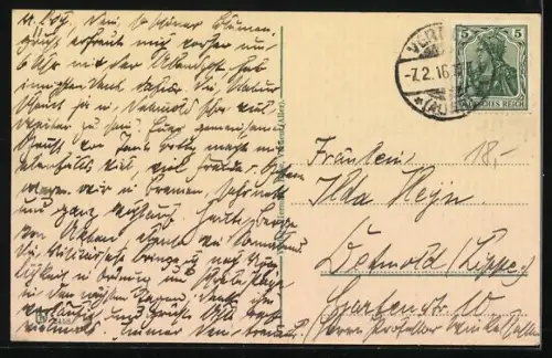 AK Verden /Aller, Partie in der Ritterstrasse