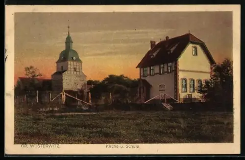 AK Gr. Wusterwitz, Kirche & Schule