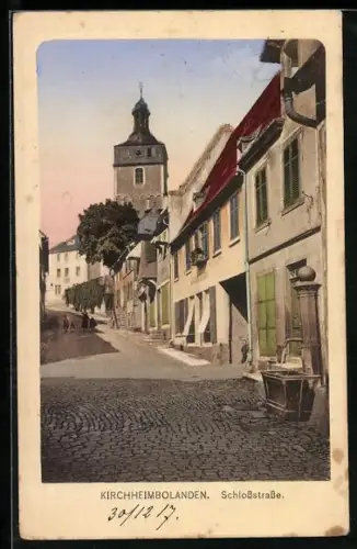 AK Kirchheimbolanden, Partie in der Schlossstrasse