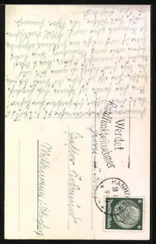 AK Hannover, Haus Frauendank, Teilansicht