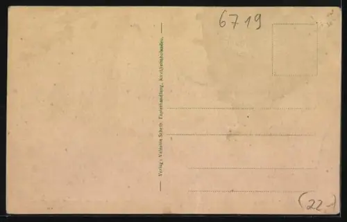 AK Kirchheimbolanden, Blick in die Kaiserstrasse