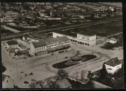 AK Salzgitter-Bad, Fliegeraufnahme des Schützenplatzes