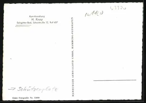 AK Salzgitter-Bad, Fliegeraufnahme des Schützenplatzes