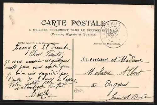 AK Rosny-sur-Seine, Vue générale