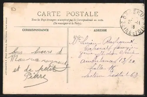 AK Rosny-sur-Seine, Le Bac