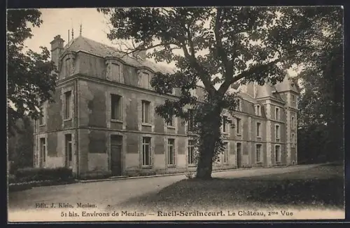 AK Rueil-Seraincourt /Meulan, Le Château, 2me vue
