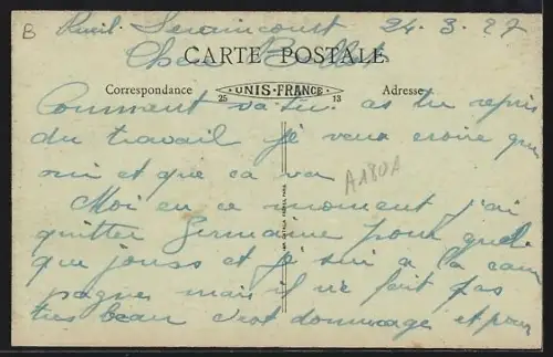 AK Rueil-Seraincourt /Meulan, Le Château, 2me vue