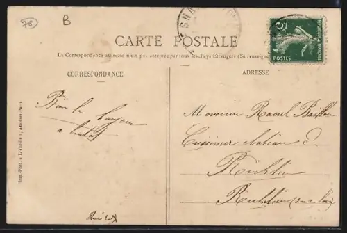 AK Rocquencourt, Le Château, Le Cèdre dans le Parc