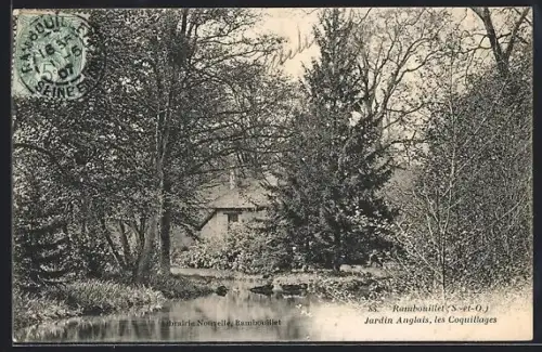 AK Rambouillet /S.-et-O., Jardin Anglais, les Coquillages