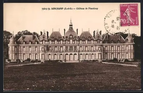 AK Sonchamp /S.-et-O., Château de Pincelcup