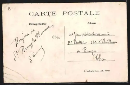 AK St-Rémy-les-Chevreuse, Les Rochers au dessus du village