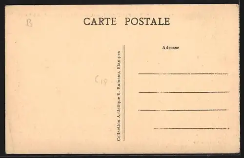 AK Saint-Sulpice-de-Favières /S.-et-O., L`Église et le Village