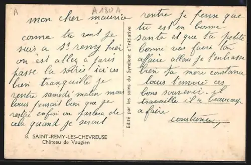 AK Saint-Rémy-les-Chevreuse, Château de Vaugien