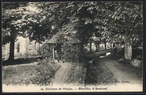 AK Oinville /Meulan, Environs de la ville, A Bonnival