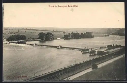 AK Port-Villez, Ecluse du Barrage