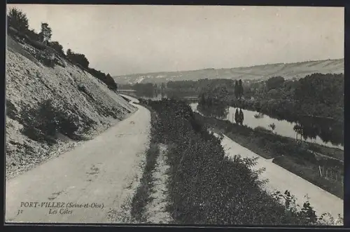 AK Port-Villez, Les Côtes, Panorama