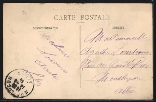 AK Le Pileu, Panorama, Vue Nord