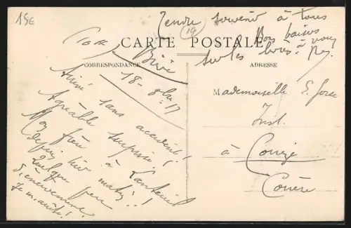 AK Aubazine /Corrèze, Mairie, Écoles et Poste